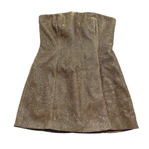 SLA The Label Camille Dress in Bronze